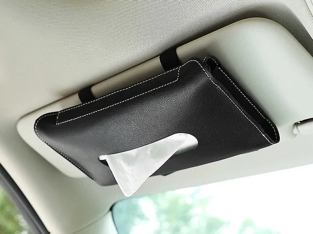 Car Sun Visor Tissue Box Holder: BMW Car Accessory