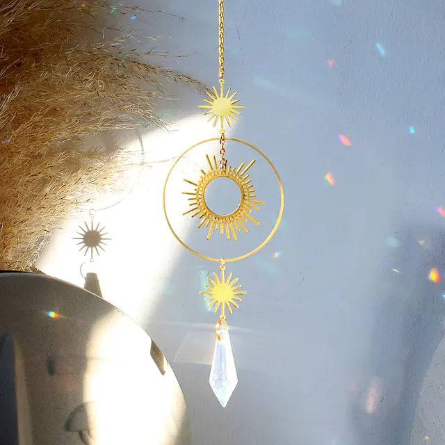 Suncatcher Crystal Sun and Moon Crystals Prism