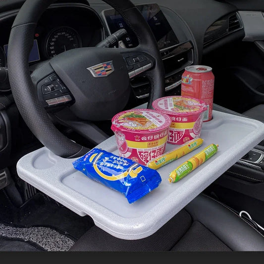 Car Portable Dining Table Car Steering Wheel Tray
